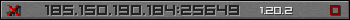 Userbar gray 350x20 for 185.150.190.184:25649