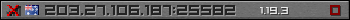 Userbar gray 350x20 for 203.27.106.187:25582