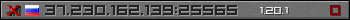 Userbar gray 350x20 for 37.230.162.139:25565