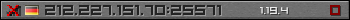 Userbar gray 350x20 for 212.227.151.70:25571