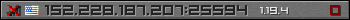 Userbar gray 350x20 for 152.228.187.207:25594