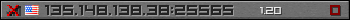 Userbar gray 350x20 for 135.148.138.38:25565