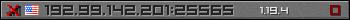 Userbar gray 350x20 for 192.99.142.201:25565