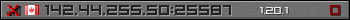 Userbar grau 350x20 für den Server 142.44.255.50:25587