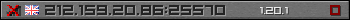 Userbar gray 350x20 for 212.159.20.86:25570