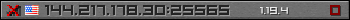 Userbar grau 350x20 für den Server 144.217.178.30:25565