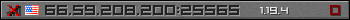 Userbar gray 350x20 for 66.59.208.200:25565