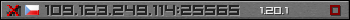 Userbar grau 350x20 für den Server 109.123.249.114:25565