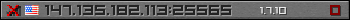 Userbar grau 350x20 für den Server 147.135.182.113:25565