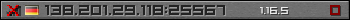 Userbar gray 350x20 for 138.201.29.118:25567