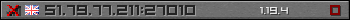 Userbar gray 350x20 for 51.79.77.211:27010