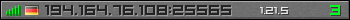 Userbar gray 350x20 for 194.164.76.108:25565