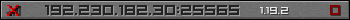 Userbar gray 350x20 for 192.230.182.30:25565