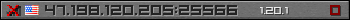 Userbar gray 350x20 for 47.198.120.205:25566