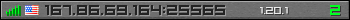Userbar gray 350x20 for 167.86.69.164:25565