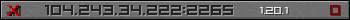 Userbar grau 350x20 für den Server 104.243.34.222:2265