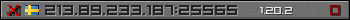 Userbar gray 350x20 for 213.89.233.187:25565