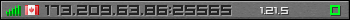 Userbar grau 350x20 für den Server 173.209.63.86:25565