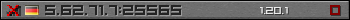 Userbar gray 350x20 for 5.62.71.7:25565