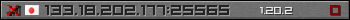 Userbar gray 350x20 for 133.18.202.177:25565