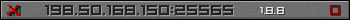 Userbar grau 350x20 für den Server 198.50.168.150:25565