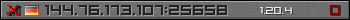 Userbar grau 350x20 für den Server 144.76.173.107:25658