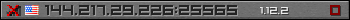 Userbar grau 350x20 für den Server 144.217.29.226:25565