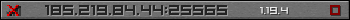 Userbar grau 350x20 für den Server 185.219.84.44:25565