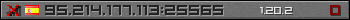 Userbar grau 350x20 für den Server 95.214.177.113:25565