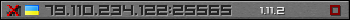 Userbar gray 350x20 for 79.110.234.122:25565