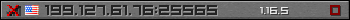 Userbar gray 350x20 for 199.127.61.76:25565