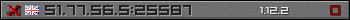 Userbar grau 350x20 für den Server 51.77.56.5:25587