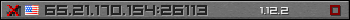 Userbar gray 350x20 for 65.21.170.154:26113