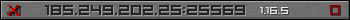 Userbar grau 350x20 für den Server 185.249.202.25:25569