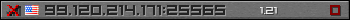 Userbar grau 350x20 für den Server 99.120.214.171:25565