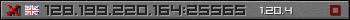 Userbar gray 350x20 for 128.199.220.164:25565