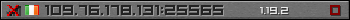 Userbar gray 350x20 for 109.76.178.131:25565