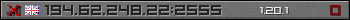 Userbar grau 350x20 für den Server 194.62.248.22:2555