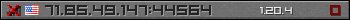 Userbar grau 350x20 für den Server 71.85.49.147:44564