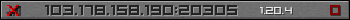 Userbar grau 350x20 für den Server 103.178.158.190:20305