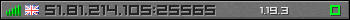 Userbar gray 350x20 for 51.81.214.105:25565