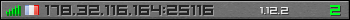 Userbar gray 350x20 for 178.32.116.164:25116