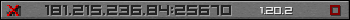 Userbar grau 350x20 für den Server 181.215.236.84:25670