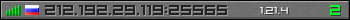 Userbar gray 350x20 for 212.192.29.119:25565