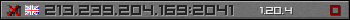 Userbar grau 350x20 für den Server 213.239.204.169:2041