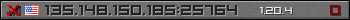 Userbar grau 350x20 für den Server 135.148.150.185:25764