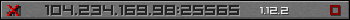 Userbar grau 350x20 für den Server 104.234.169.98:25565