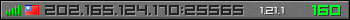 Userbar gray 350x20 for 202.165.124.170:25565