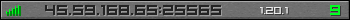 Userbar gray 350x20 for 45.59.168.65:25565