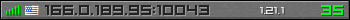 Userbar gray 350x20 for 166.0.189.95:10043